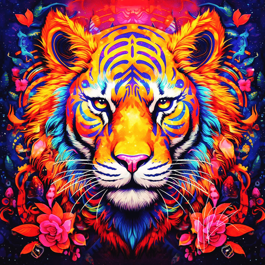 AB Diamond Painting    | Tiger