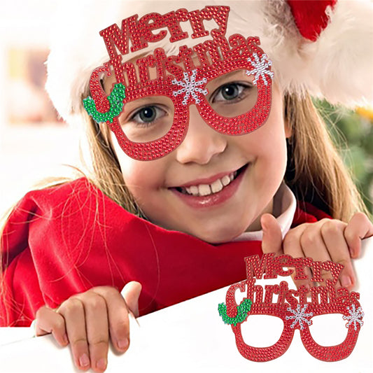 DIY Diamond Painting Christmas Funny Game Glasses | Christmas