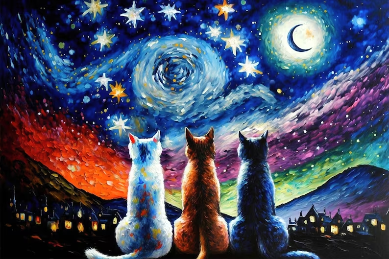 AB Diamond Painting    |  Cats