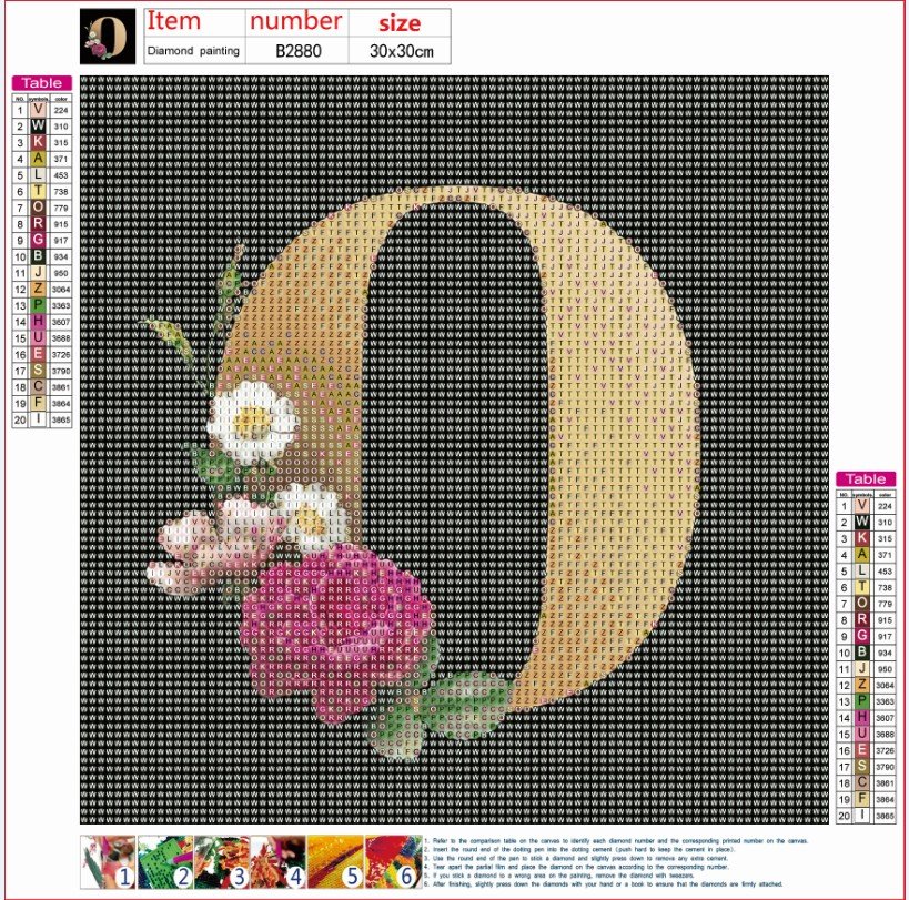 Letter | Full Round Diamond Painting Kits