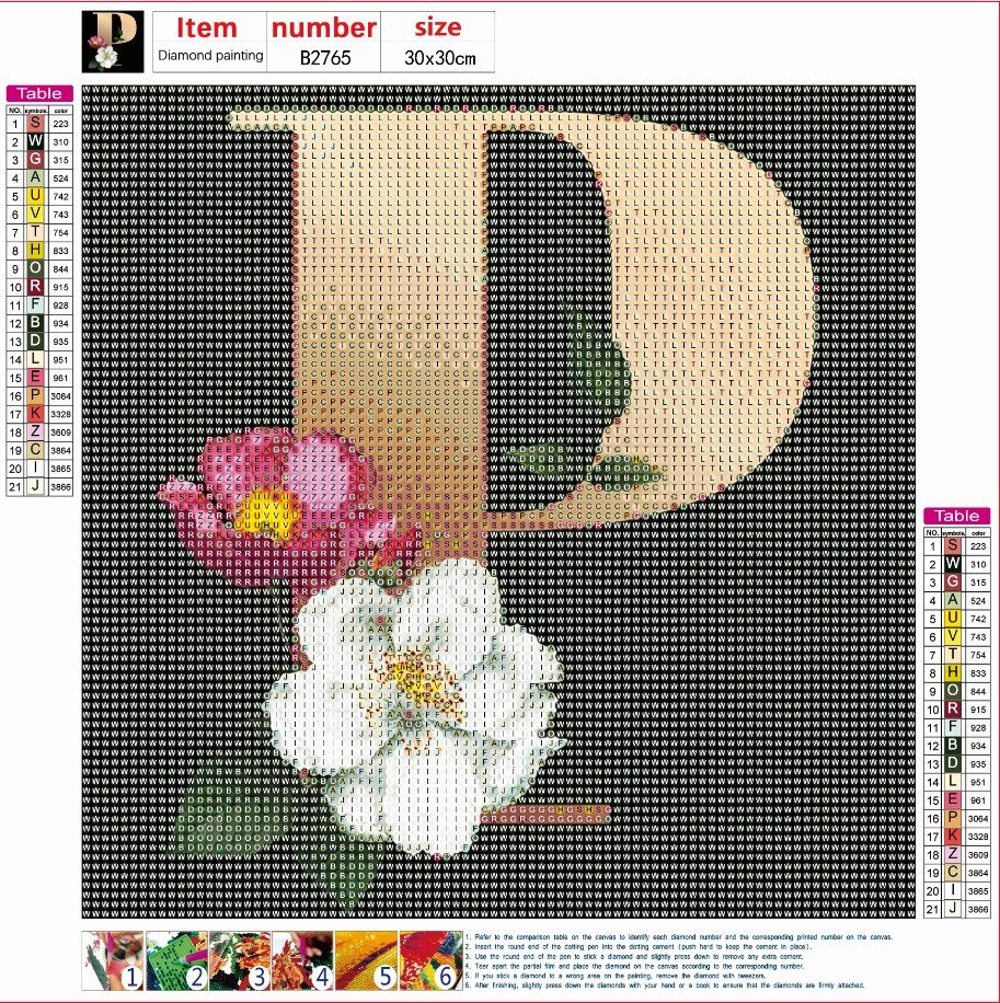 Letter | Full Round Diamond Painting Kits