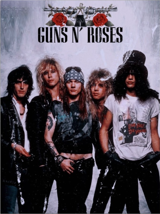 Guns N' Roses | Full Round/Square Diamond Painting Kits