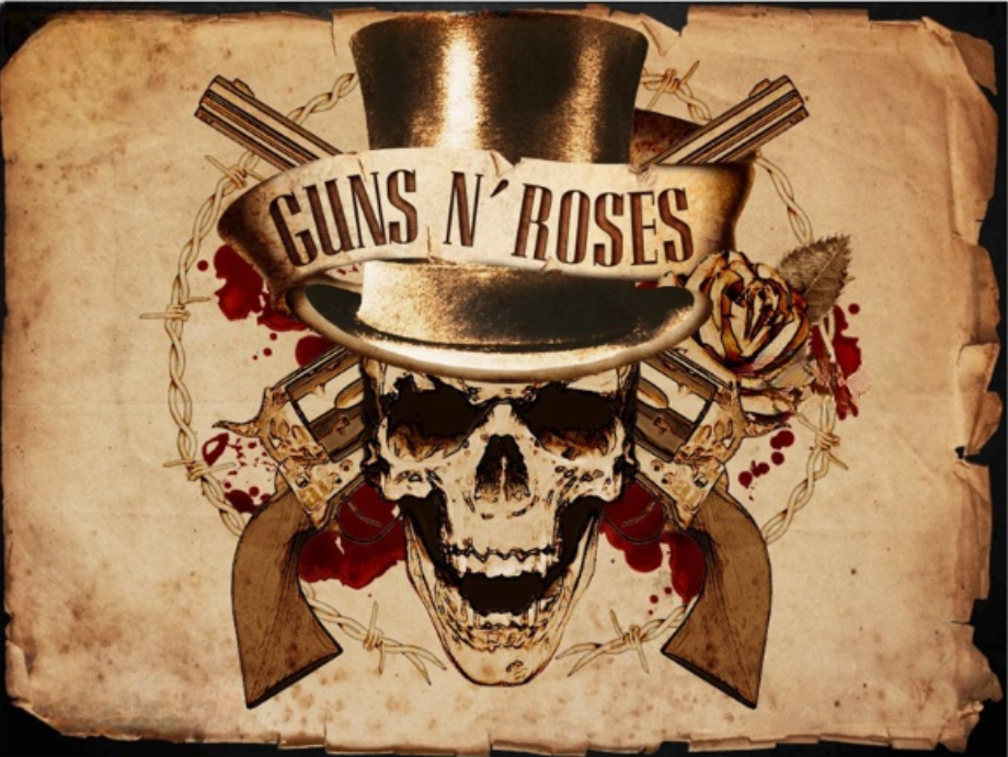 Guns N' Roses | Full Round/Square Diamond Painting Kits