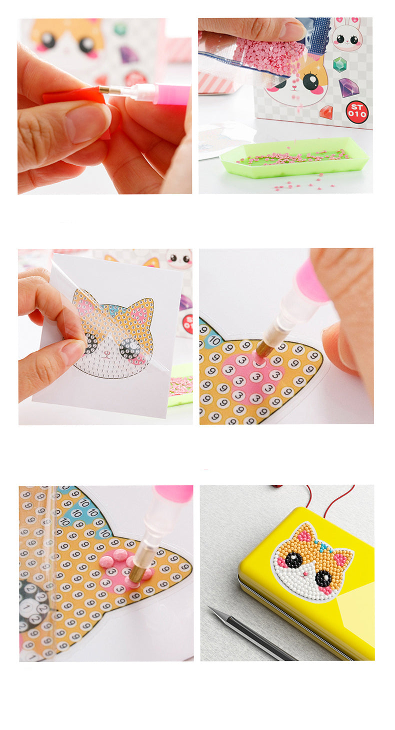 DIY Diamond Painting Stickers Wall Sticker | Fruit