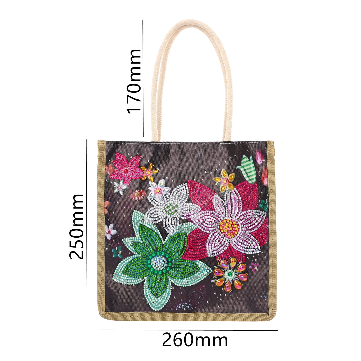 DIY special-shaped Diamond painting package Bag | Flower