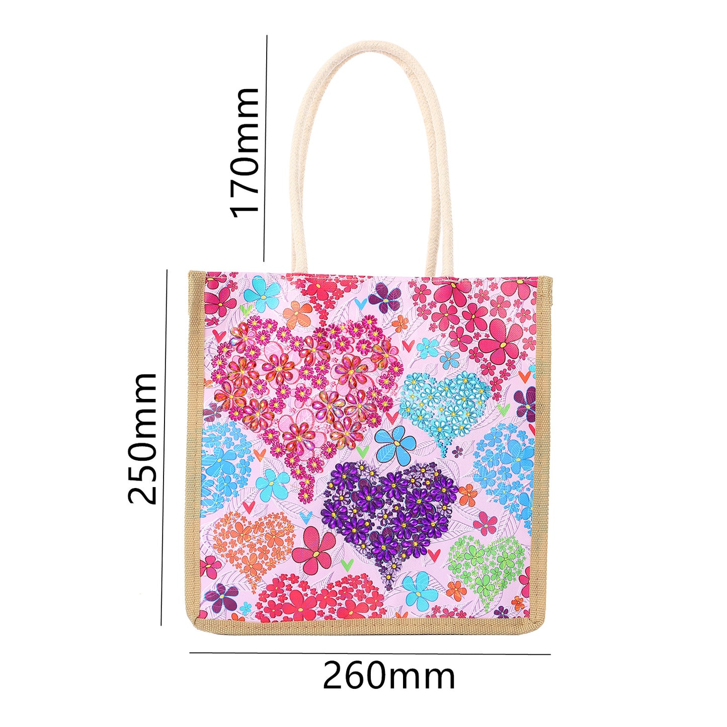 DIY special-shaped Diamond painting package Bag | Heart