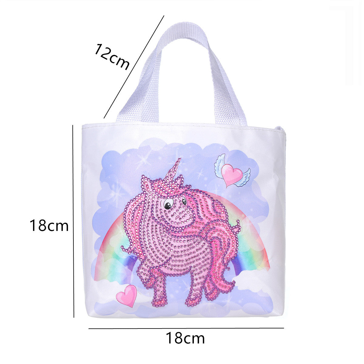 DIY special-shaped Diamond painting package Children's handbag | Unicorn