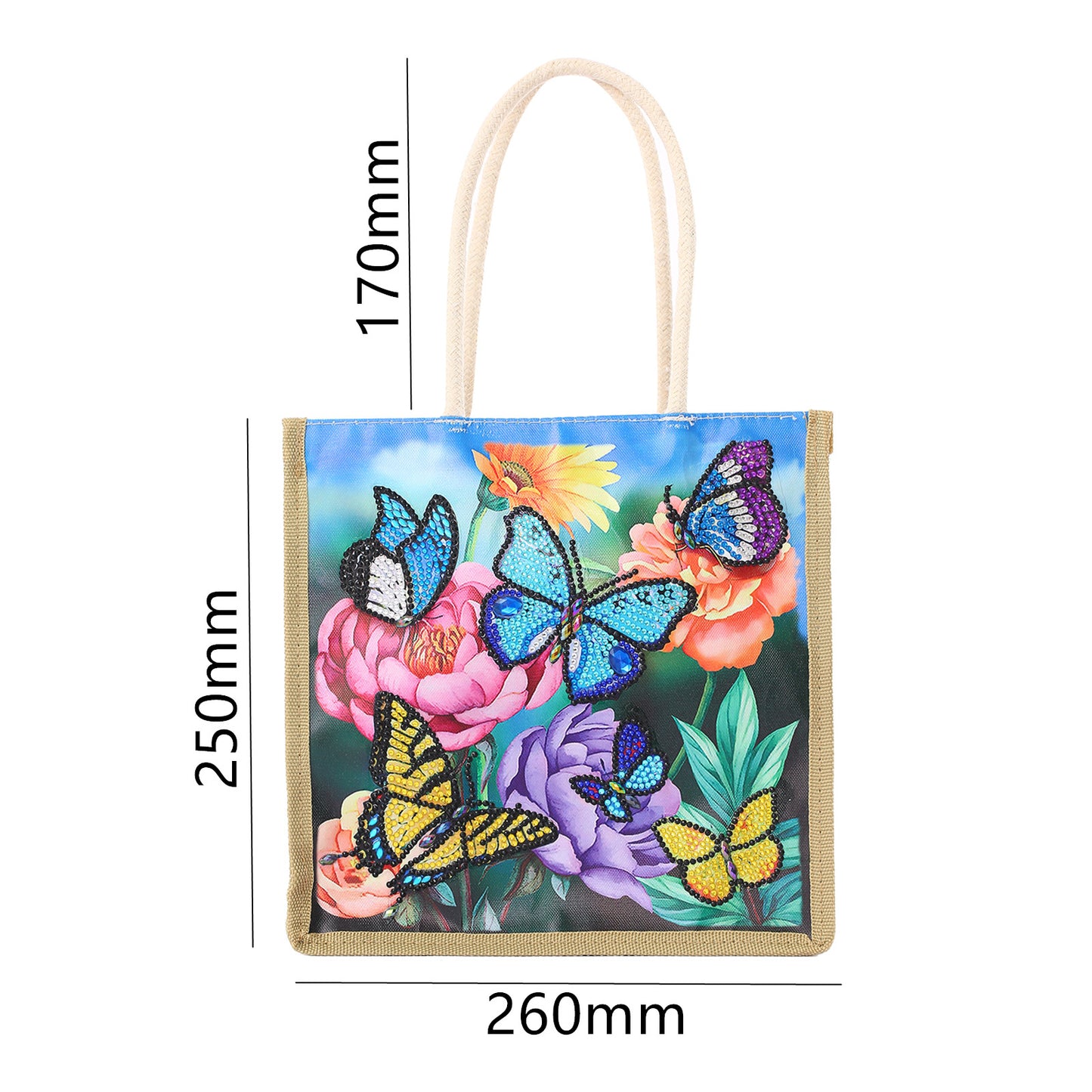 DIY special-shaped Diamond painting package Bag | Butterfly