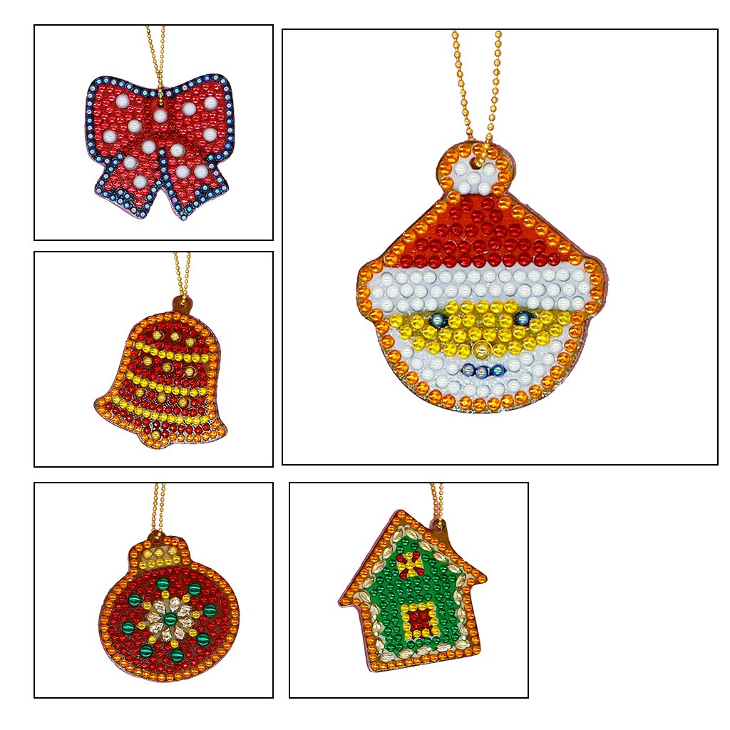 DIY Diamond Painting | Christmas | Keychain Kit