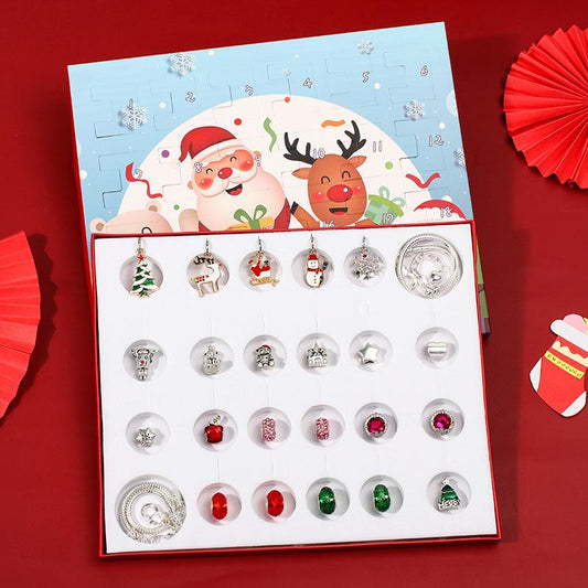 DIY Christmas Advent Bracelet Gift Box