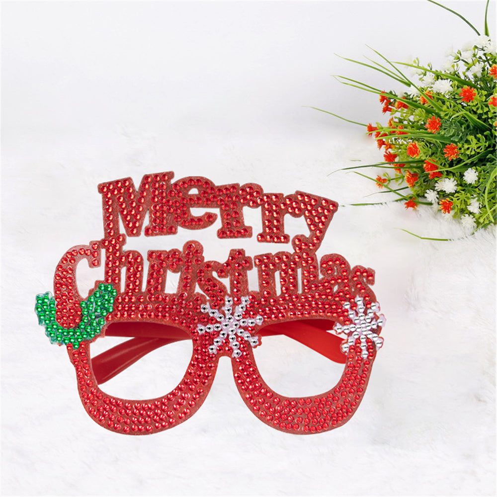 DIY Diamond Painting Christmas Funny Game Glasses | Christmas