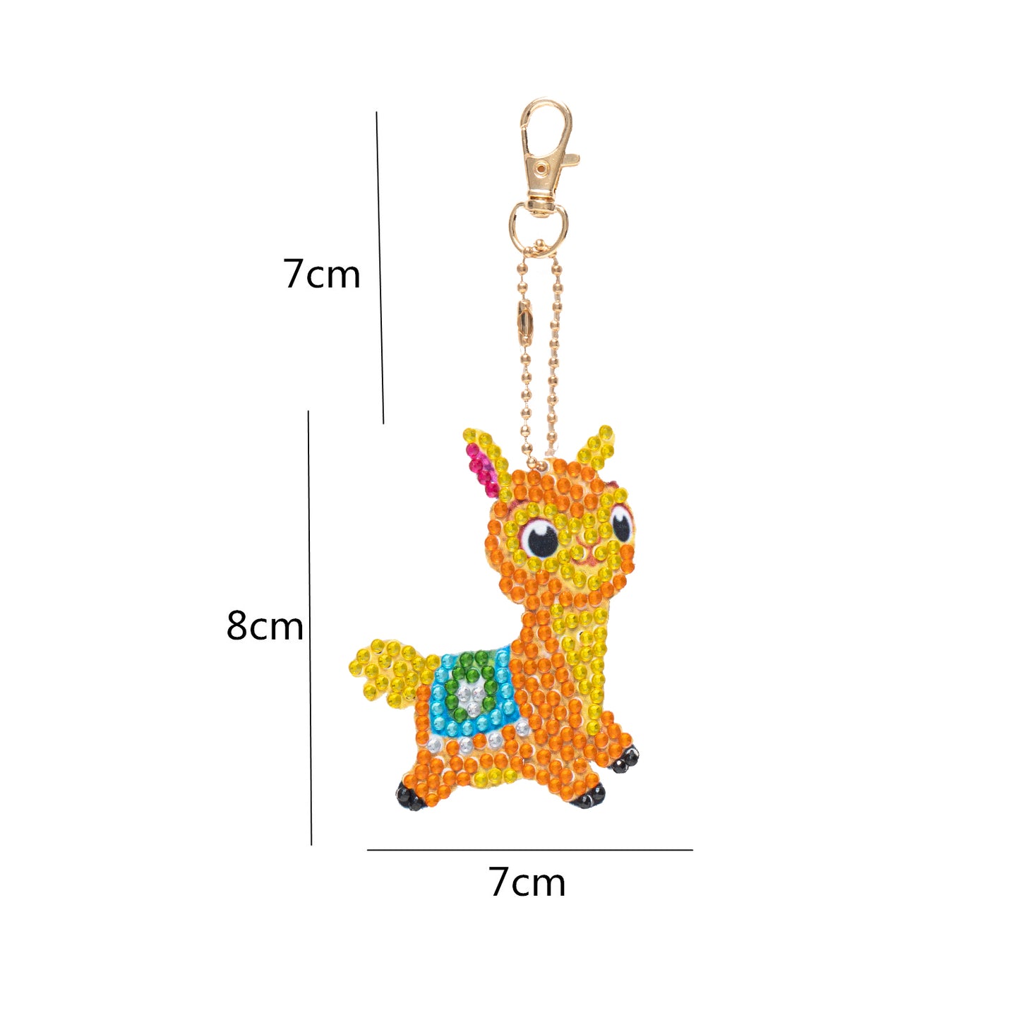 DIY keychain | Bambi | Double-sided | Five Piece Set