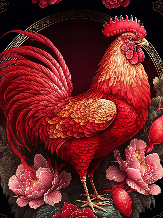 Full Round/Square Diamond Painting Kits | Big Red Rooster