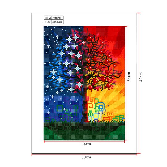 Star Tree | Luminous Diamond Painting Kits