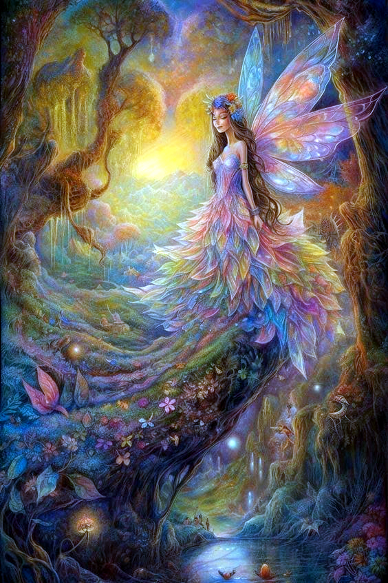 AB Diamond Painting    |  Butterfly Fairy