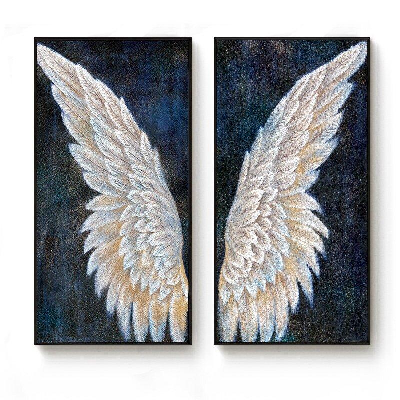Angel right wing | Full Square Diamond Painting Kits