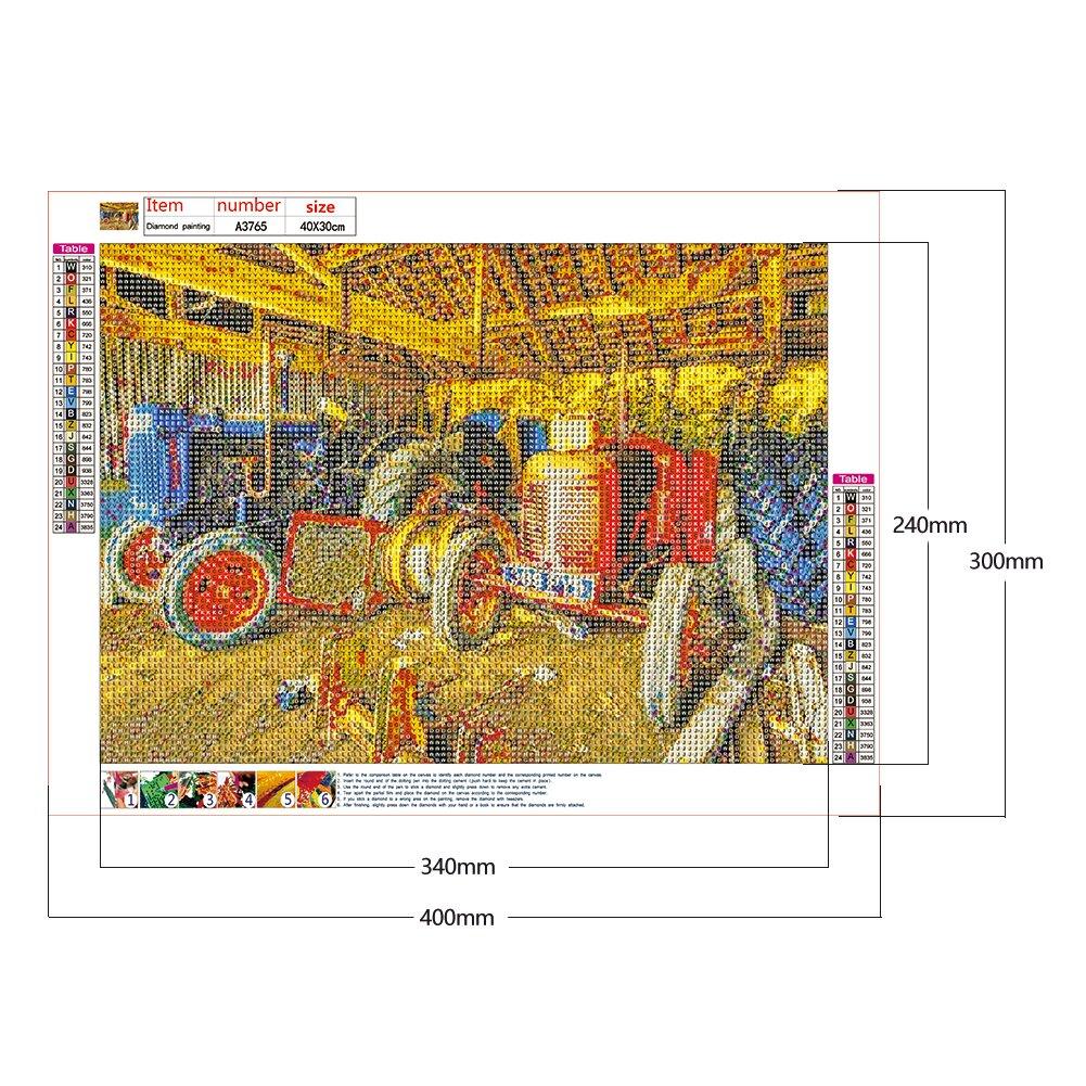 tractor | Full Round Diamond Painting Kits