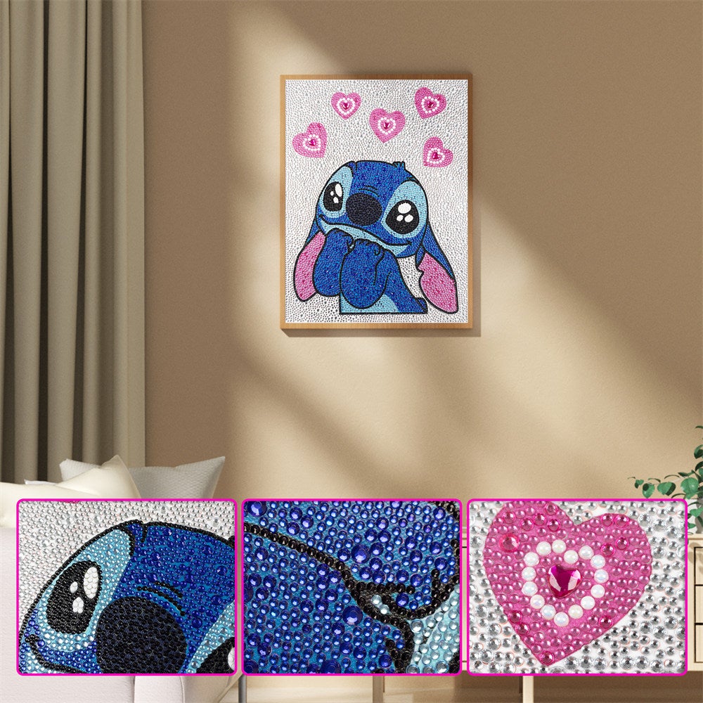 30 x 40CM | Special-shaped Drill Diamond Painting | Stitch