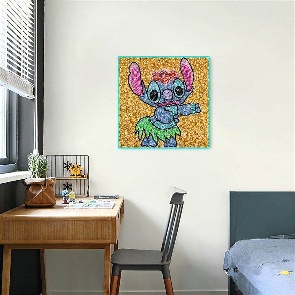 30 x 30CM | Special-shaped Drill Diamond Painting | Stitch