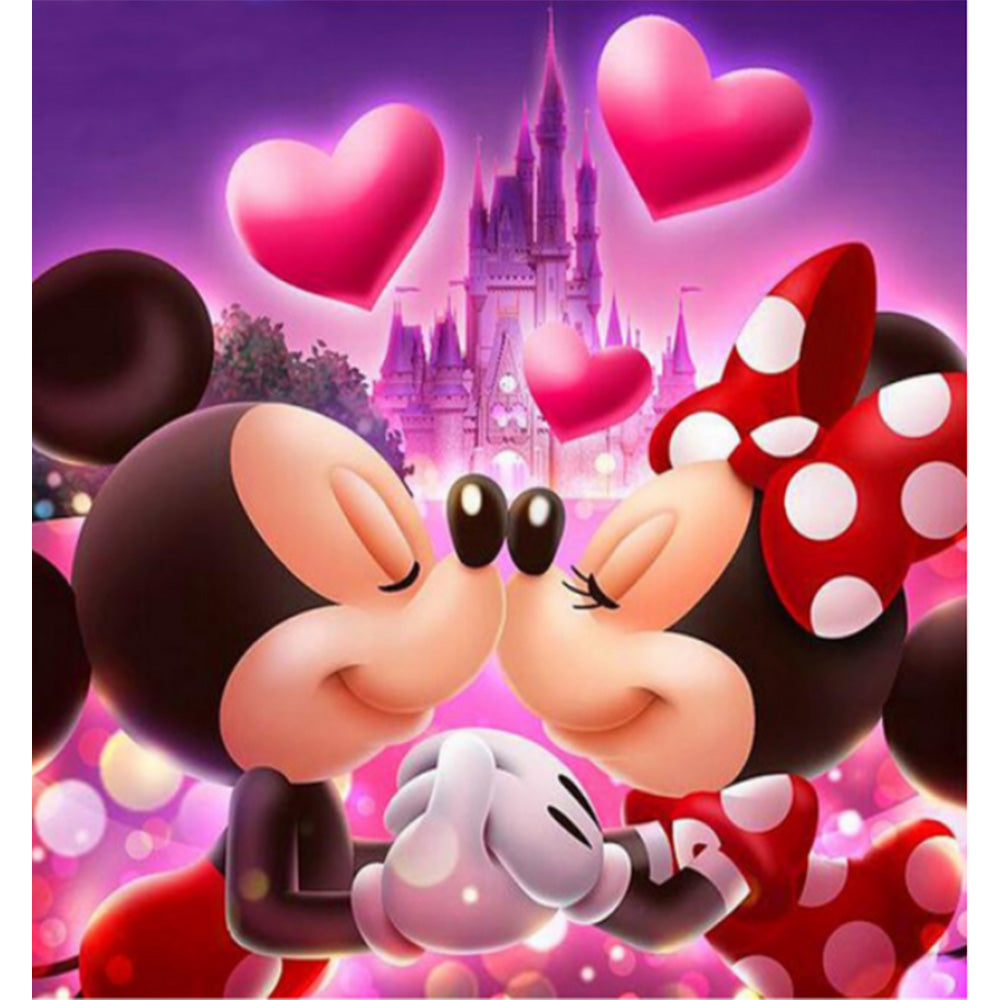 Mickey Mouse | Kits complets de peinture au diamant rond