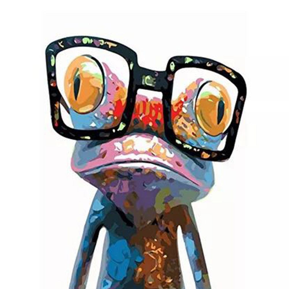 grenouille | Kits complets de peinture au diamant rond