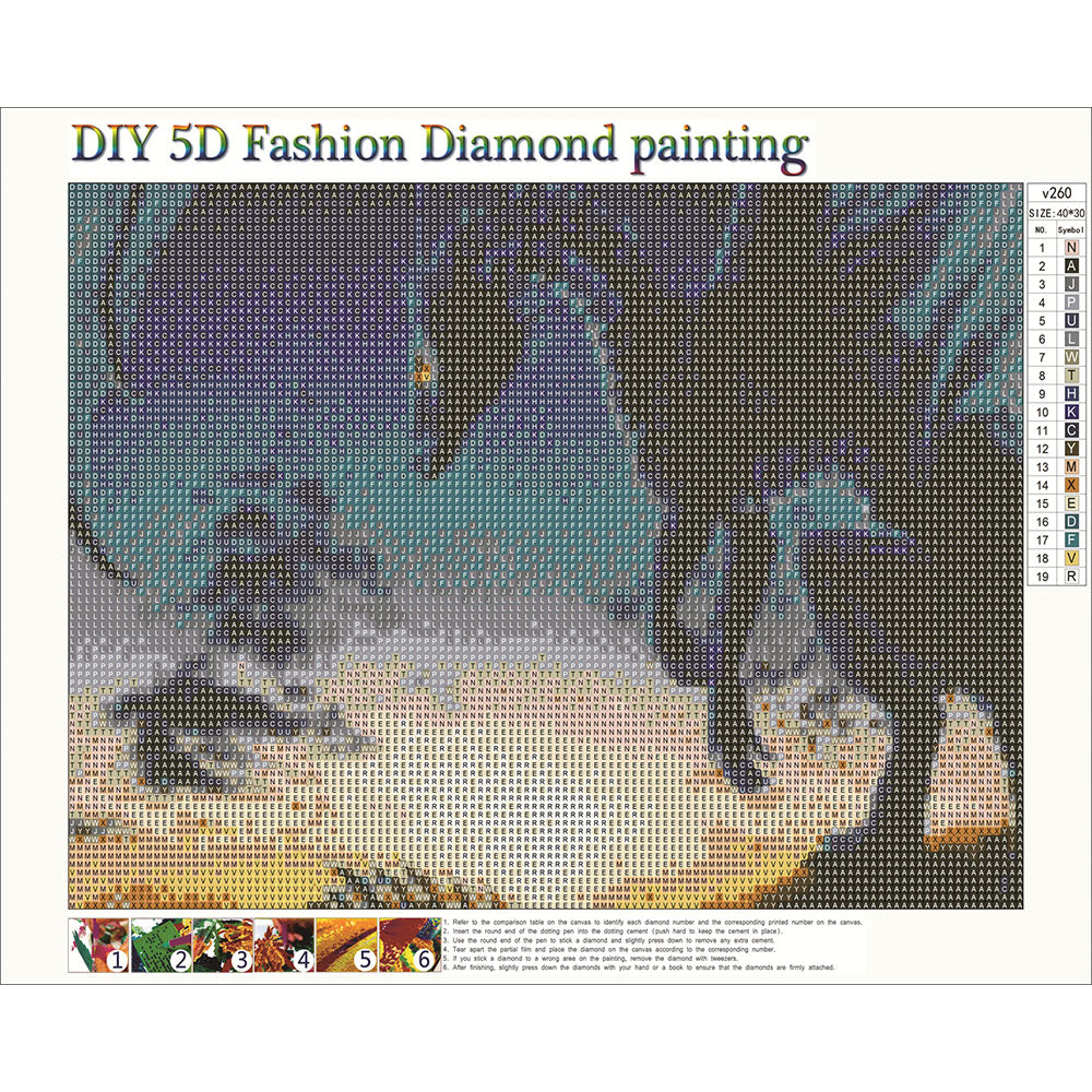 Dragon | Full Round Diamond Painting Kits