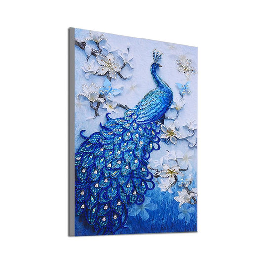 peacock | Special Shaped Diamond Painting Kits