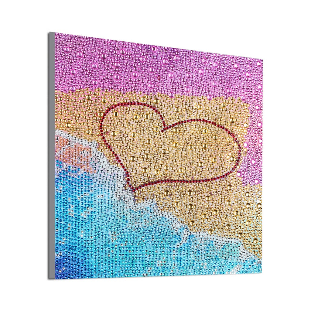 Seaside Heart | Crystal Rhinestone Diamond Painting Kits
