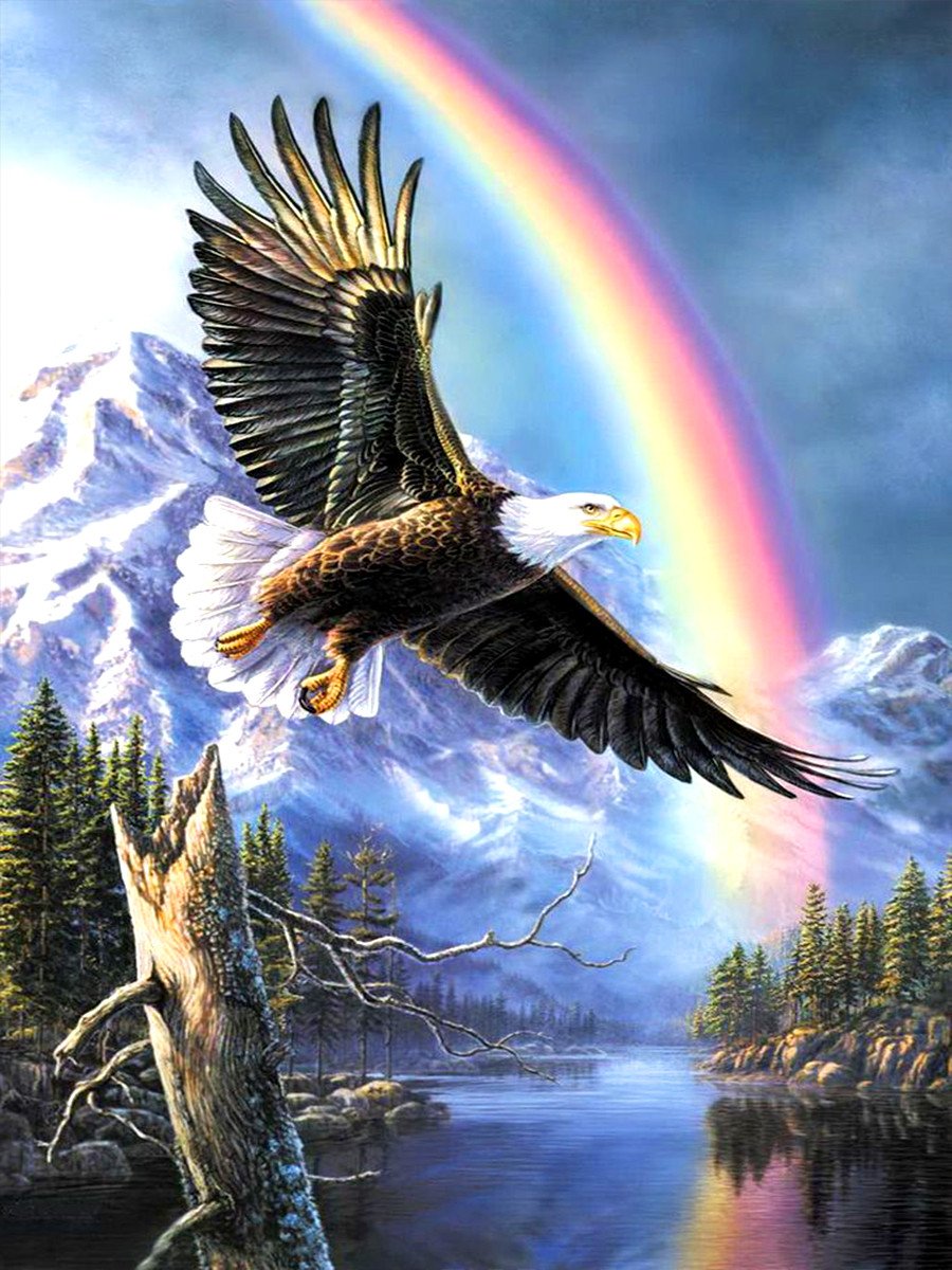 eagle | Full Round Diamond Painting Kits