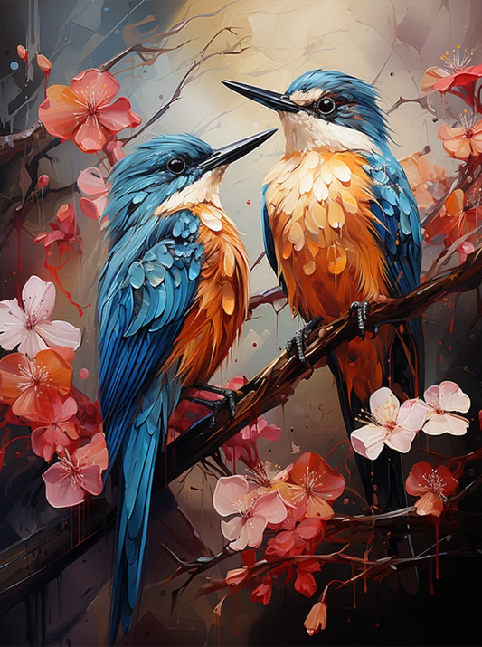 AB Diamond Painting  |  Two Birds