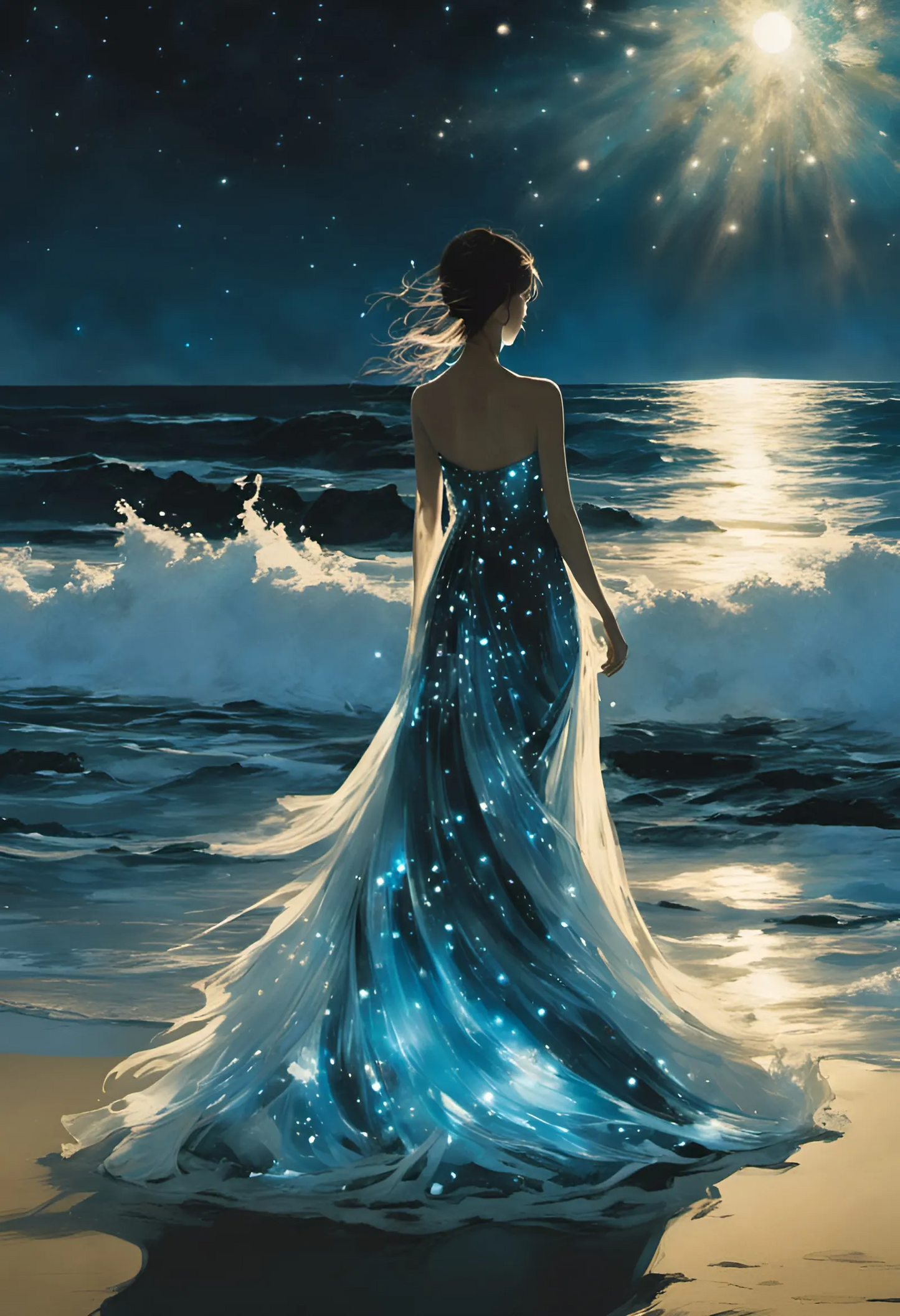 AB Diamond Painting  |  Seaside Beauty