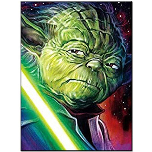 Maître Yoda | Kits complets de peinture au diamant rond