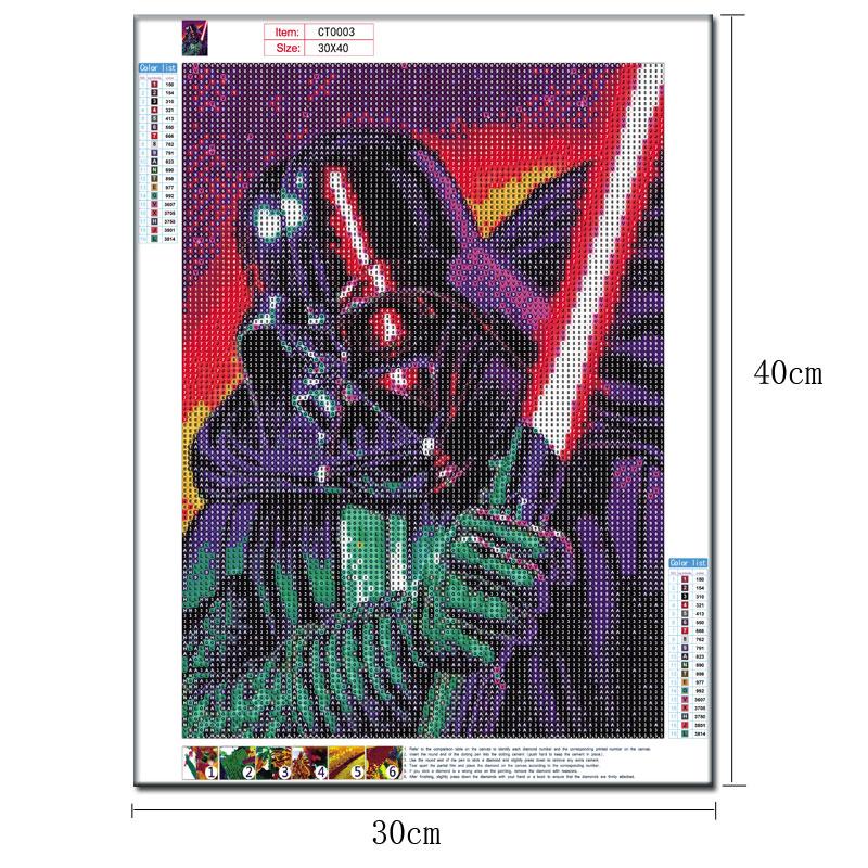 Darth Vader | Full Round Diamond Painting Kits