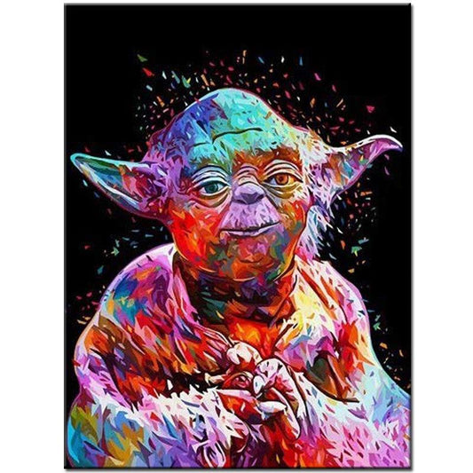 Yoda | Full Round Diamond Painting Kits