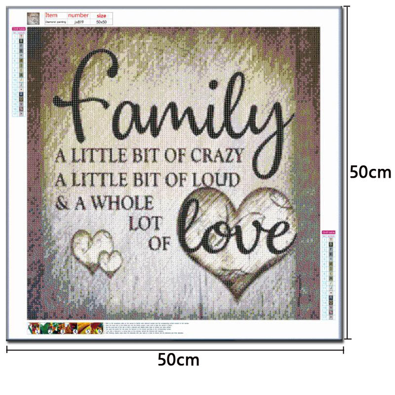 Family love  | Full Round Diamond Painting Kits