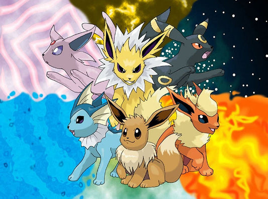 Pokémon | Kits complets de peinture au diamant rond