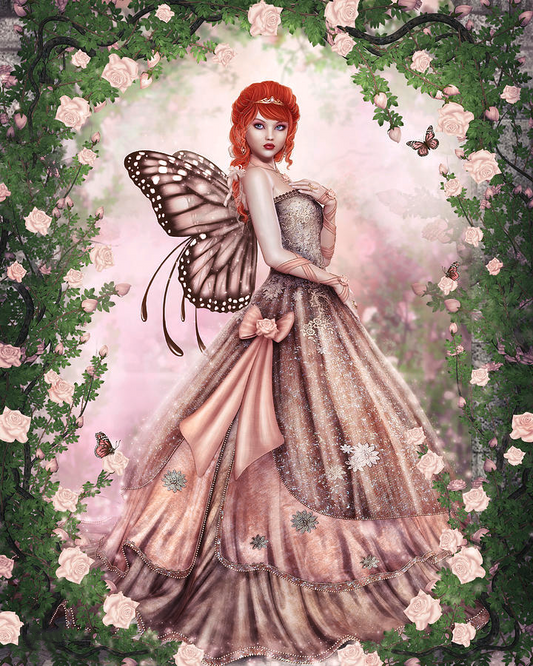 AB Diamond Painting  |  Butterfly Fairy