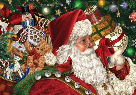 AB Diamond Painting  |  Santa Claus