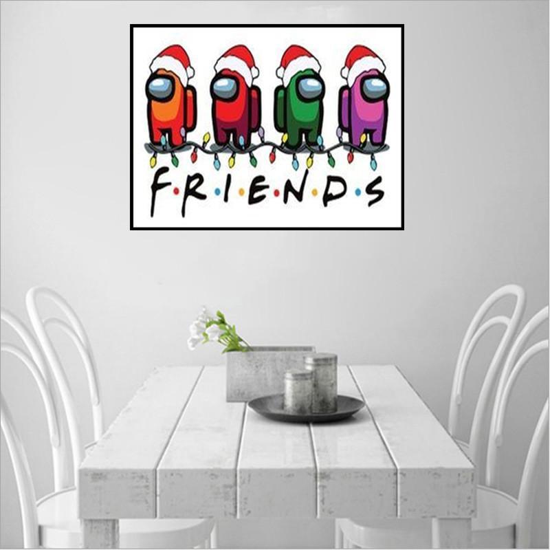 friend | Full Round Diamond Painting Kits