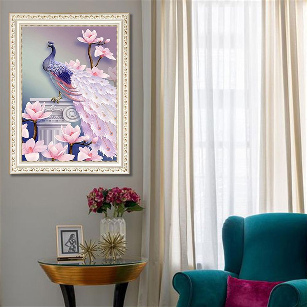 Peacock  | Full Square Diamond Painting Kits