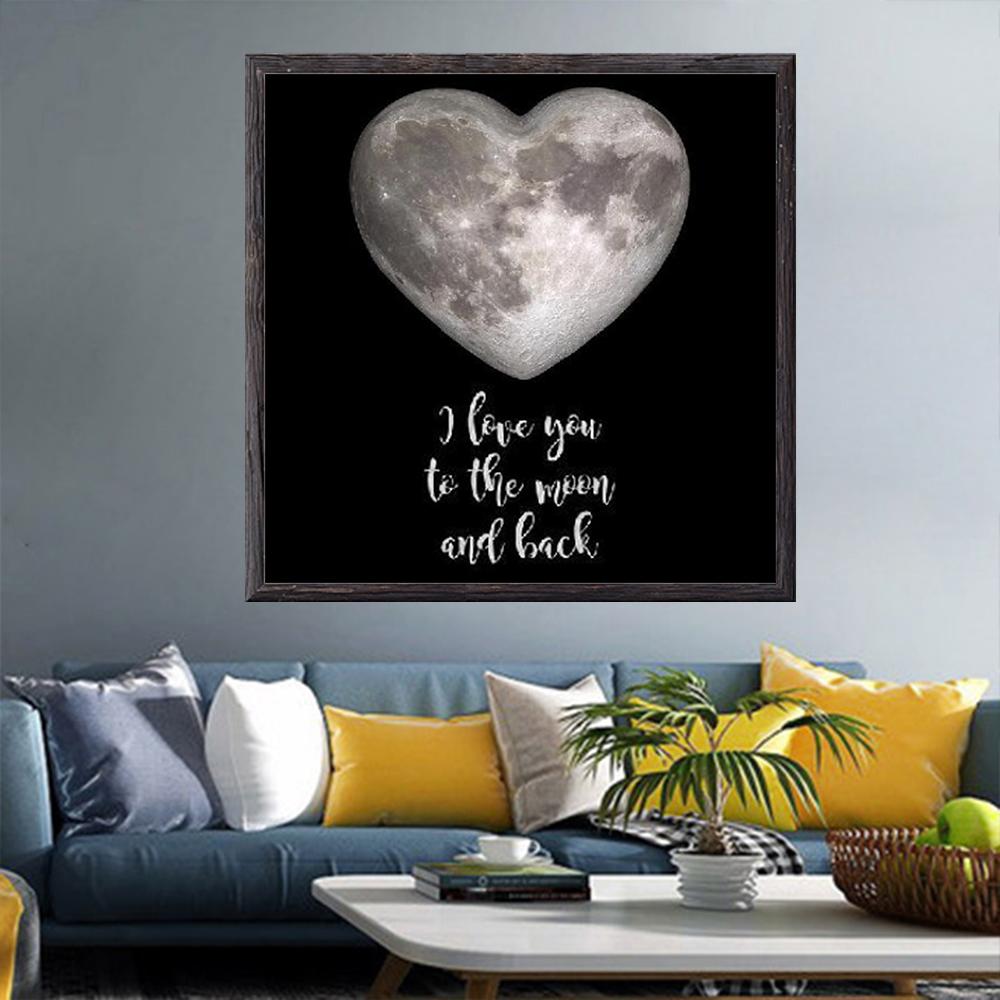 I Love You | Full Round Diamond Painting Kits