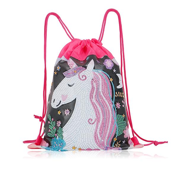 Diamond Painting DIY Special Shaped Diamond | Unicorn | Mosaic Backpack Kit