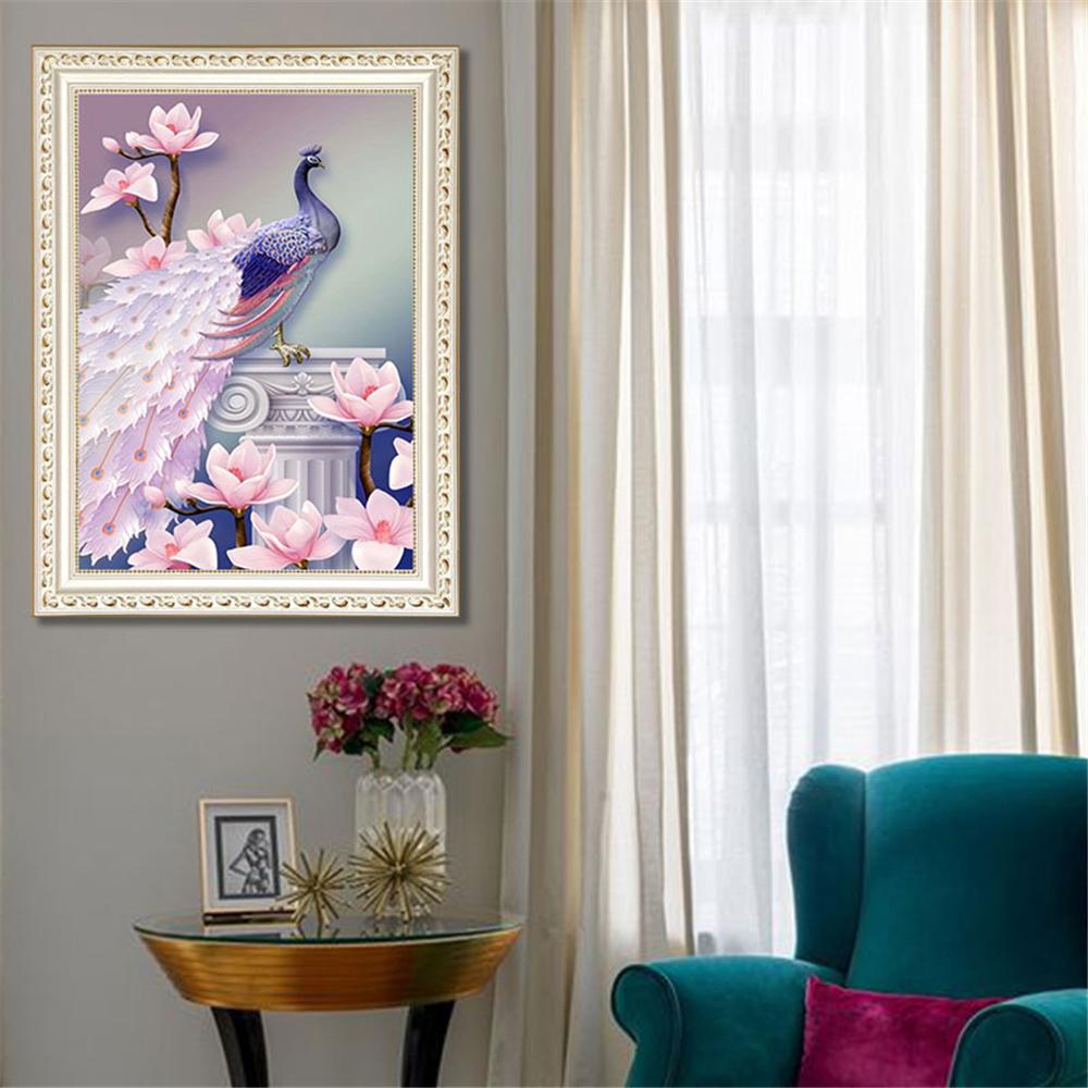 Peacock  | Full Square Diamond Painting Kits