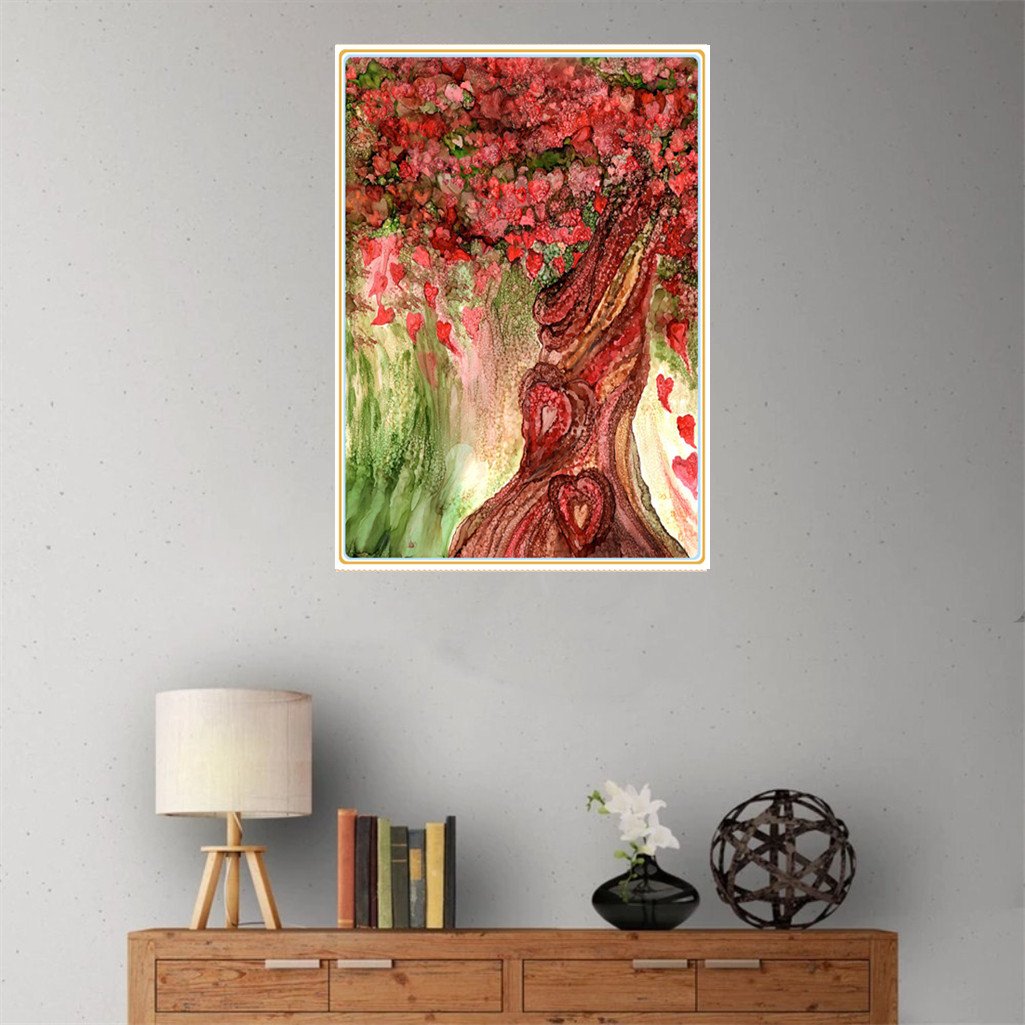 Tree Love | Full Round Diamond Painting Kits