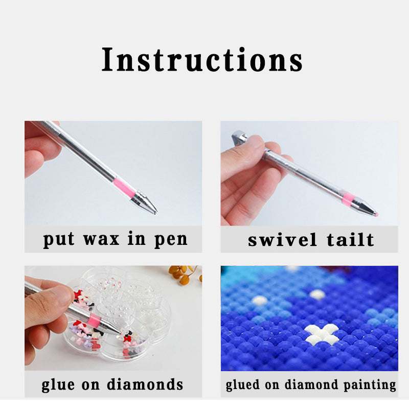 4 PK Diamond Painting Universal Wax Pellets for Refillable Wax Drill Pens  by DPG - The Diamond Painting Group