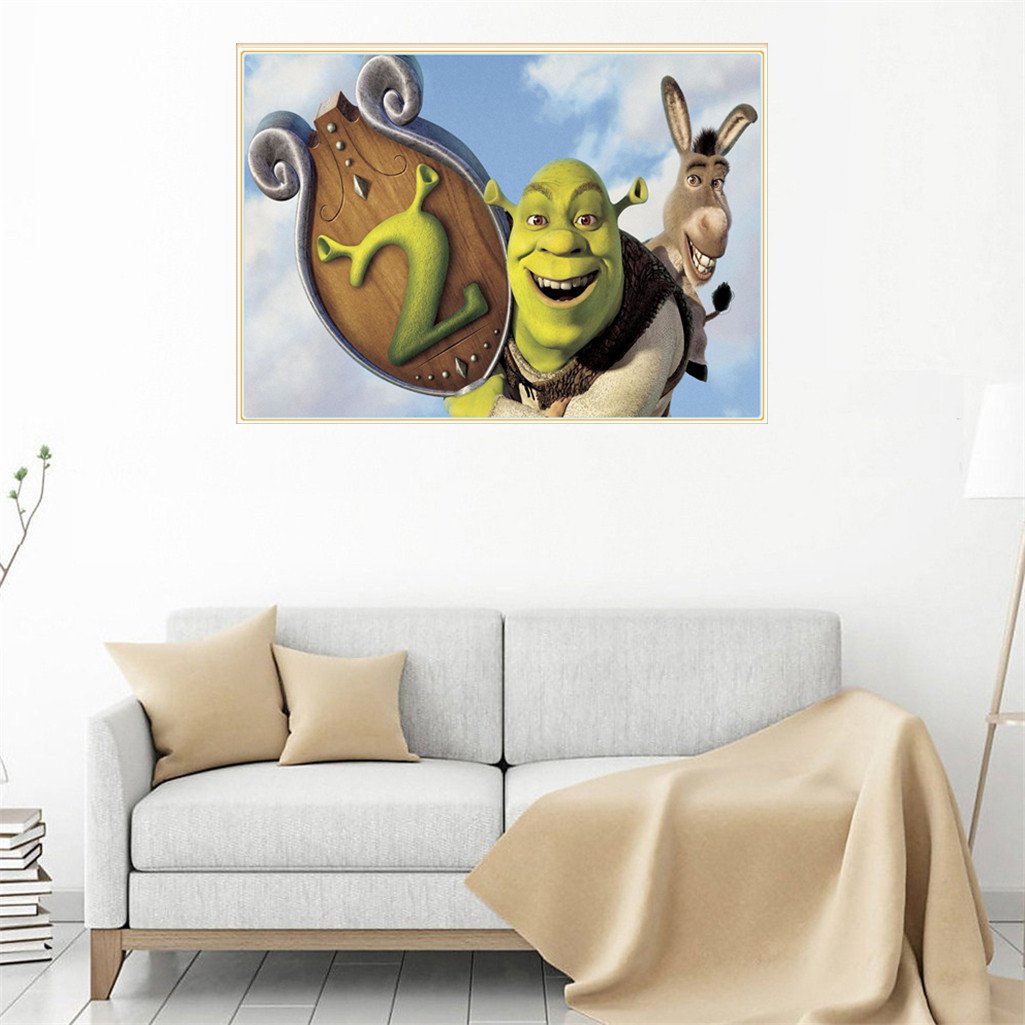 Shrek | Full Round Diamond Painting Kits