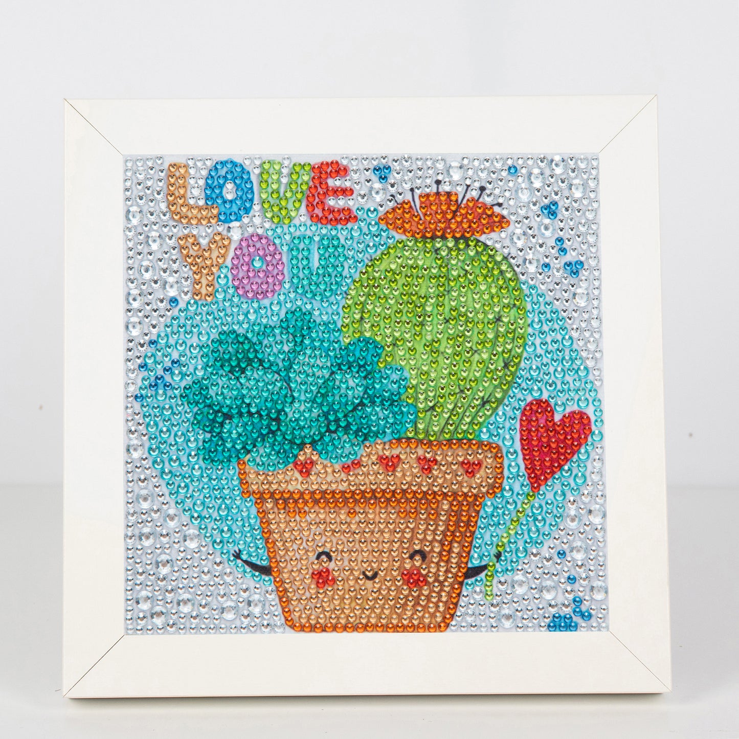 Kaktus | Crystal Strass Diamond Painting Kits für Kinder
