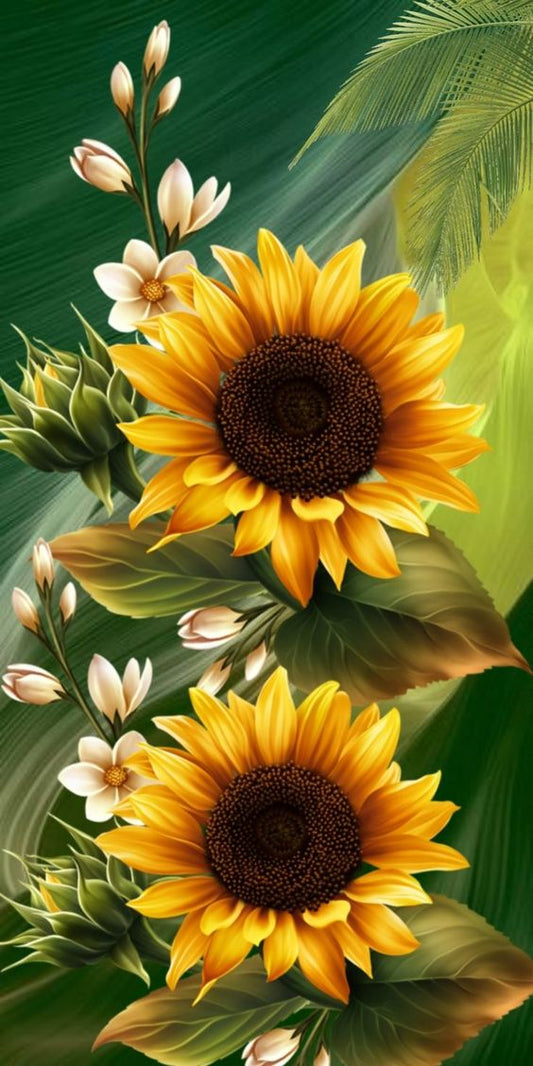 Sunflower | Full Round/Square Diamond Painting Kits