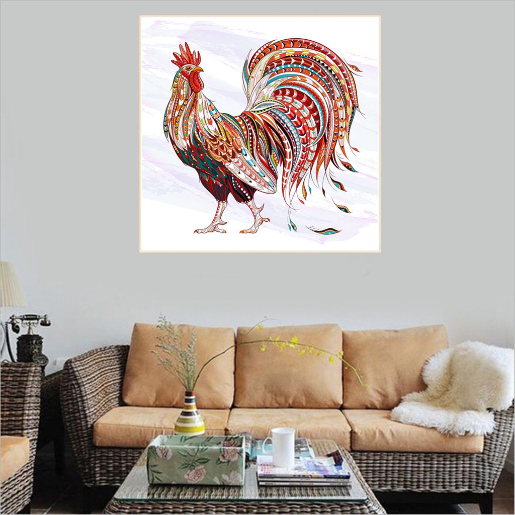 cock | Full Round Diamond Painting Kits