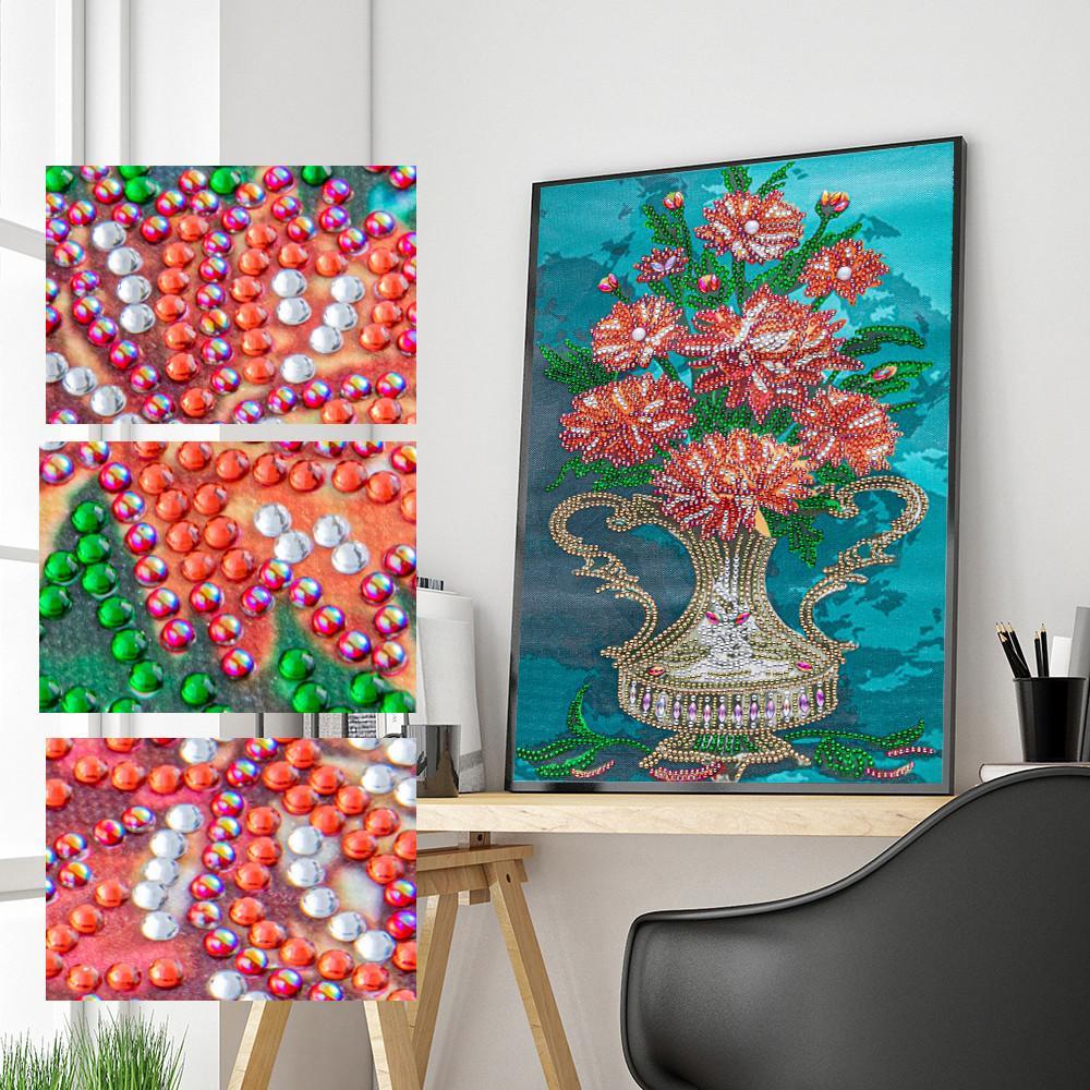 Vase | Speziell geformt | Crystal Strass Diamond Painting Kits 